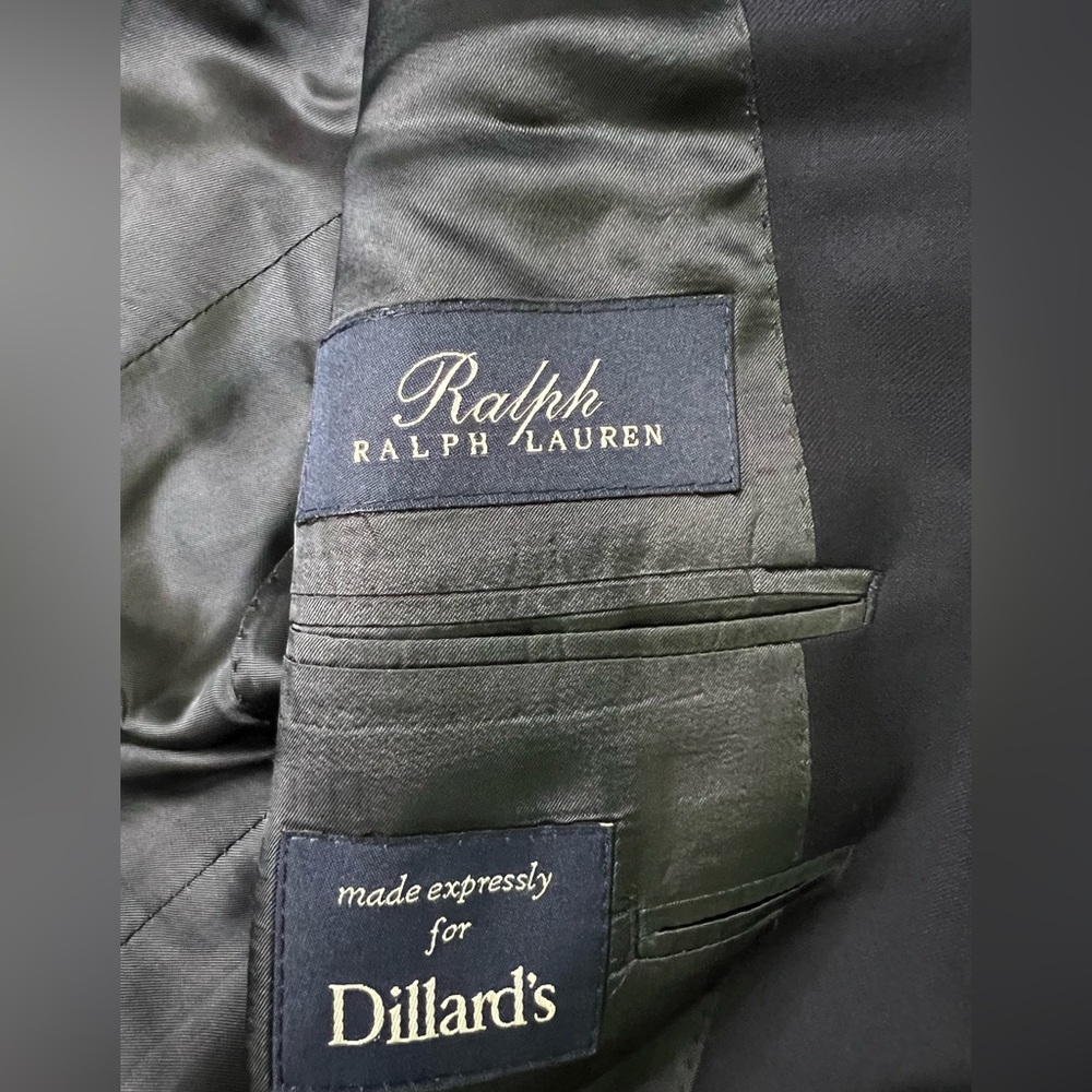 Ralph Lauren blue label Navy Pant Suit - Picture 5 of 10